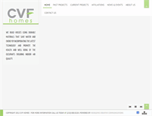 Tablet Screenshot of cvfhomes.com